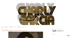 Desktop Screenshot of charlygarcia.com.ar