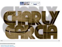 Tablet Screenshot of charlygarcia.com.ar